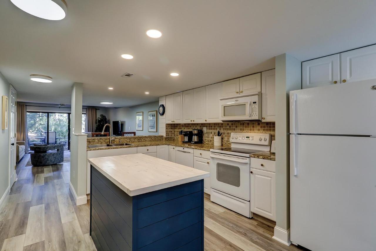 Golf View Two Bedroom With K Q And Fold Out Couch Bikes & Beach Gear Included Hilton Head Island Kültér fotó