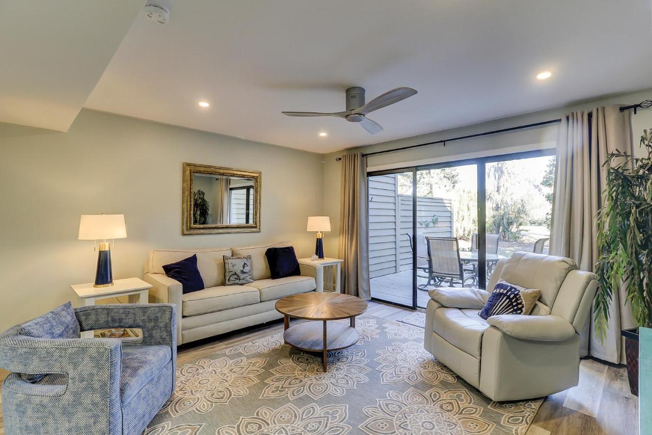 Golf View Two Bedroom With K Q And Fold Out Couch Bikes & Beach Gear Included Hilton Head Island Kültér fotó
